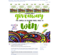 Win 1 of 5 boxes of Crayola Colouring Pencils!