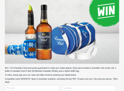 Win 1 of 5 Canadian Club prize packs