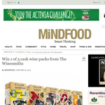 Win 1 of 5 cask wine packs from 'The Winesmiths'!