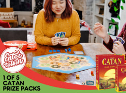 Win 1 of 5 CATAN Board Game Prize Packs