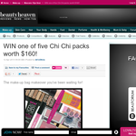 Win 1 of 5 Chi Chi packs worth $160!