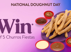 Win 1 of 5 Churros Fiestas Vouchers