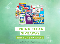 Win 1 of 5 Cleaning & Household Hampers