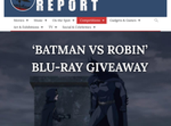 Win 1 of 5 copies of 'Batman Vs Robin' on Blu-Ray!
