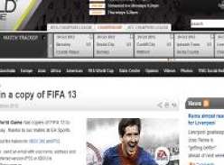 Win 1 of 5 copies of FIFA 13 for XBOX 360 or PS3