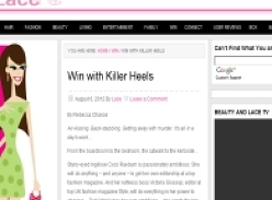 Win 1 of 5 copies of Killer Heels