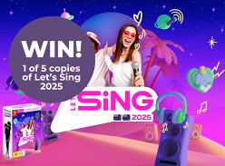 Win 1 of 5 copies of Let's Sing 2025 on Nintendo Switch