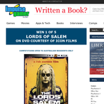 Win 1 of 5 copies of 'Lords of Salem' on DVD!