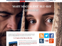 Win 1 of 5 copies of Mary Magdalene