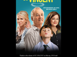 Win 1 of 5 copies of 'St. Vincent' on DVD!