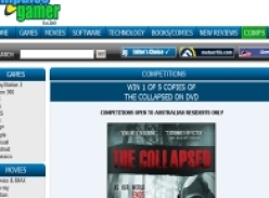 Win 1 of 5 copies of The Collapsed on DVD