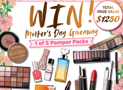 Win 1 of 5 Cosmetic & Fragrance Packs