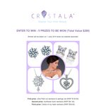 Win 1 of 5 Crystala jewellery prizes! - Crystala