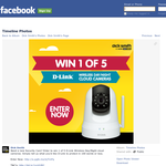 Win 1 of 5 D-Link Wireless Day/Night Cloud Cameras!