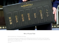 Win 1 of 5 De Bortoli Piccolo Packs