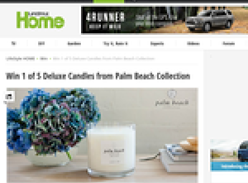 Win 1 of 5 Deluxe Candles from Palm Beach Collection!