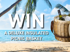 Win 1 of 5 Deluxe Insulated Picnic Baskets