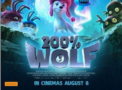 Win 1 of 5 Double Passes to 200% Wolf
