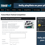 Win 1 of 5 double passes to Future Music Festival!
