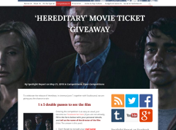 Win 1 of 5 double passes to Hereditary