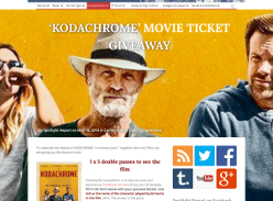 Win 1 of 5 double passes to Kodachrome