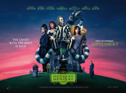 Win 1 of 5 Double Passes to Premiere Screening of Beetlejuice Beetlejuice at Movieworld, on Gold Coast