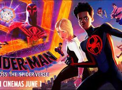 Win 1 of 5 Double Passes to Spider-Man: Across The Spider-Verse
