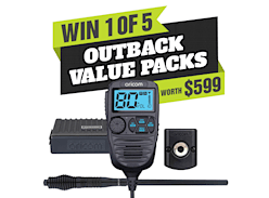 Win 1 of 5 Dual Receiver UHF CB Radios