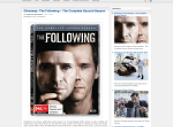 Win 1 of 5 DVD copies of The Following Second Season