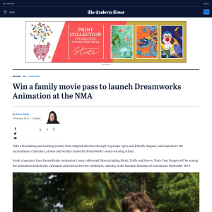 Win 1 of 5 Family Passes to How to Train Your Dragon: The Hidden World screening at Palace Cinemas