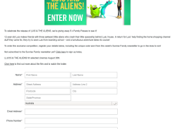 Win 1 of 5 Family Passes to see Luis and the Aliens