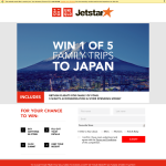 Win 1 of 5 family trips to Japan!