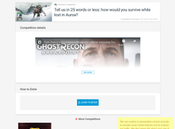 Win 1 of 5 Ghost Recon Xbox Games