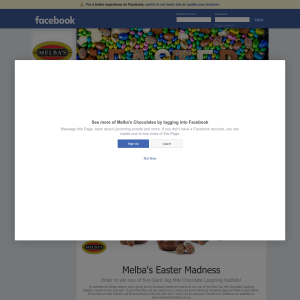 Win 1 of 5 GIANT 1kg Milk Chocolate Laughing Rabbits, valued at over $50 each! - Melba's Chocolates