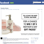 Win 1 of 5 gift packs valued at over $160 - Linen House