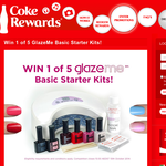 Win 1 of 5 'GlazeMe' Basic Nail Starter Kits!