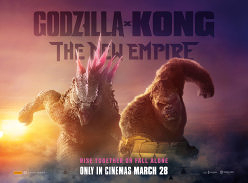 Win 1 of 5 Godzilla X Kong: the New Empire Double Passes