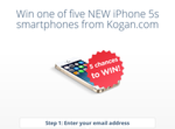 Win 1 of 5 gold iPhone 5S smartphones!