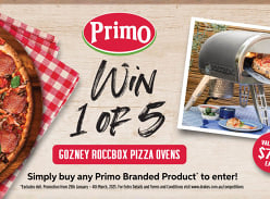 Win 1 of 5 Gozney Roccbox Pizza Ovens