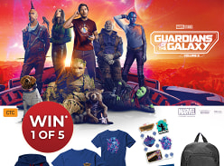 Win 1 of 5 Guardians of The Galaxy Vol 3 Prize Packs