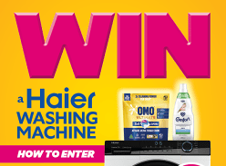 Win 1 of 5 Haier Washing Machines