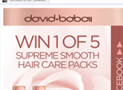 Win 1 of 5 hair care packs!