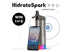 Win 1 of 5 HidrateSpark Pro Bottles