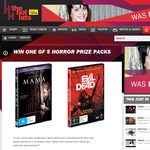 Win 1 of 5 horror DVD packs!