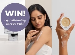 Win 1 of 5 Illuminating Skincare Packs