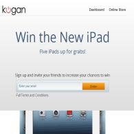 Win 1 of 5 iPad 3s!