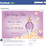 Win 1 of 5 Katy Perry Oh So Sheer Perfumes - Katy Perry 