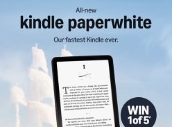 Win 1 of 5 Kindle Paperwhite