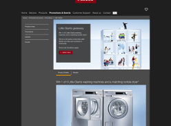 Win 1 of 5 Little Giants washing machines & a matching tumble dryer!