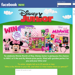 Win 1 of 5 'Me & My Minnie' prize packs!